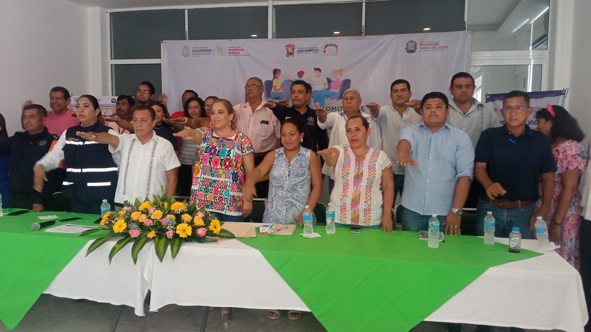 instalacion el Comité de Mediación Comunitaria en el municipio de San Marcos